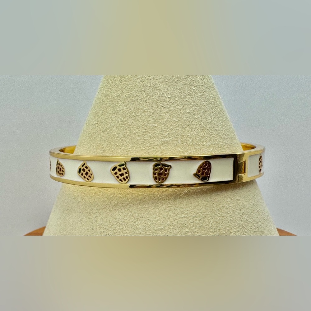 Tory Burch Kira Ground Off Raspberry Bracelet NEW - Picture 7 of 8
